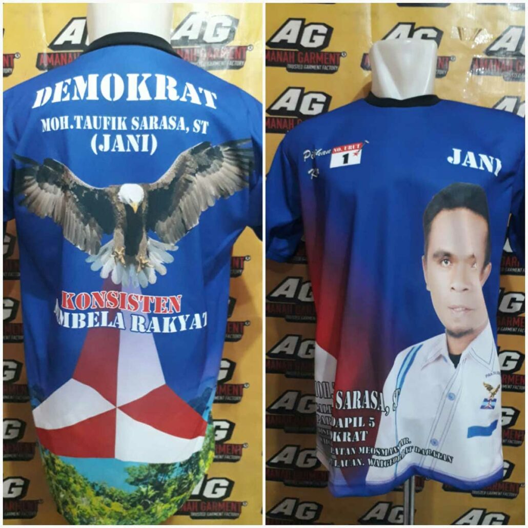 BAJU KAOS KAMPANYE  MURAH KUALITAS TERBAIK BANYAK DICARI